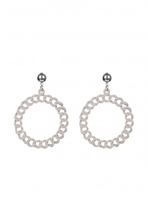 Bohemian Circle Alloy Earrings