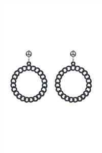 Bohemian Circle Alloy Earrings